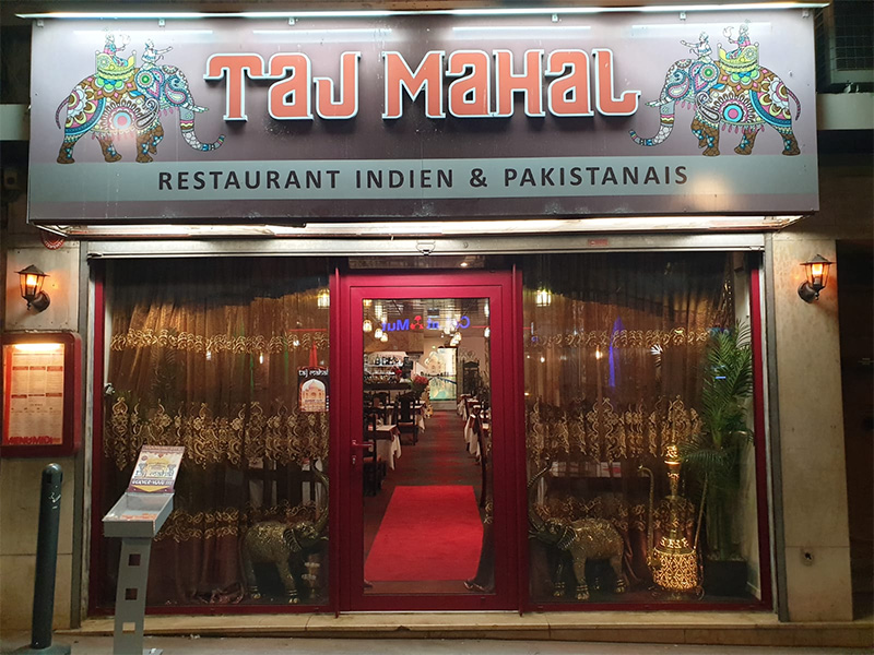 Taj Mahal restaurant indien à draguignan dans le var